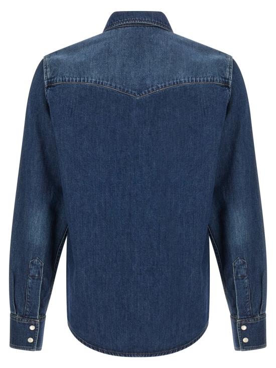  아페쎄 데님 셔츠 A.P.C. 웨스턴 셔츠 블루 - A.P.C.