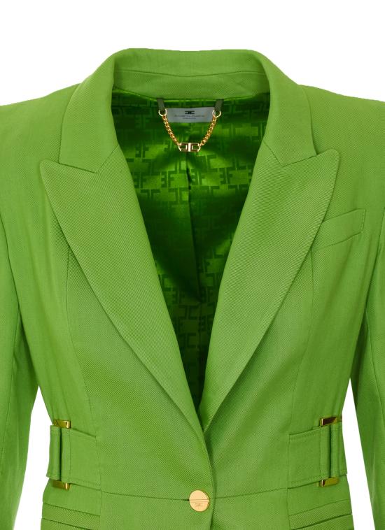 26SS 엘리자베타프랜치 수트 자켓 GI23662E2 EV3 Green - ELISABETTA FRANCHI