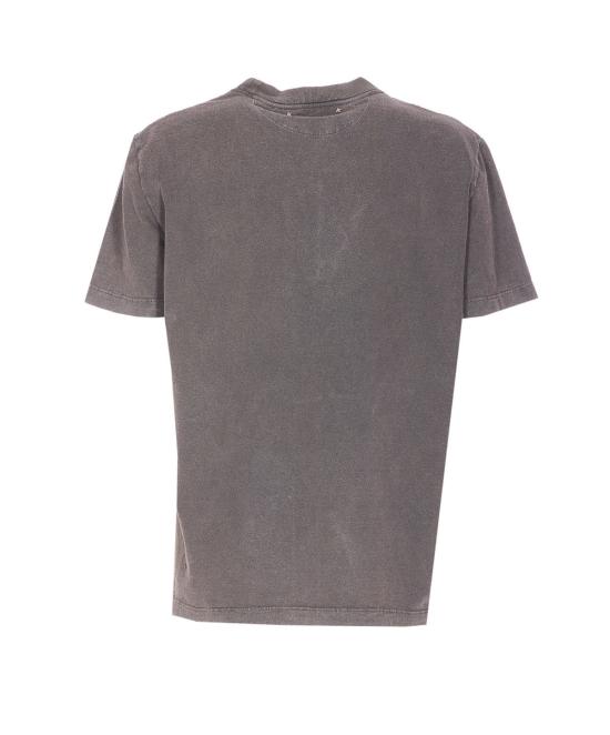  골든구스 반팔 티셔츠 골든 구스 크리스탈 티셔츠 그레이 - GOLDEN GOOSE