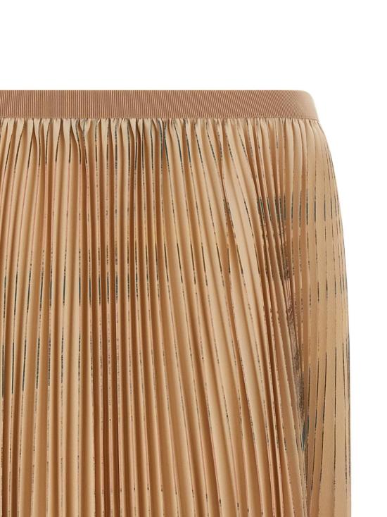  파비아나 필리피 롱 스커트 플리츠 스커트 베이지 - FABIANA FILIPPI