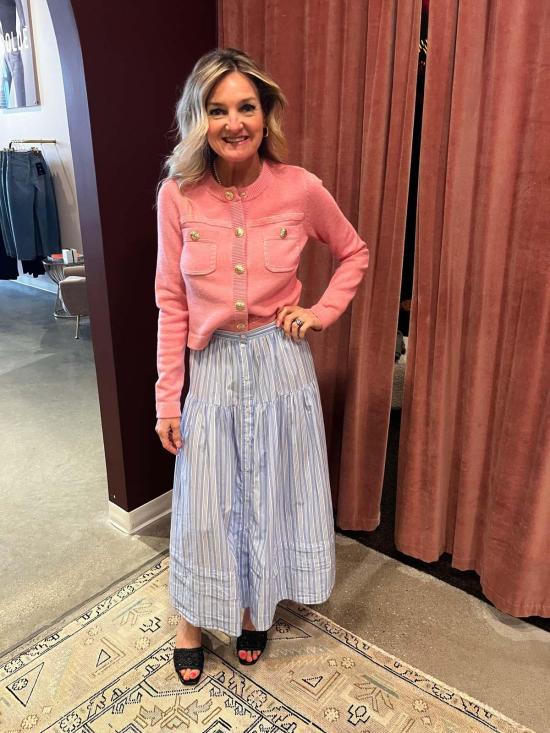  카라 카라 가디건 아프레 카디건