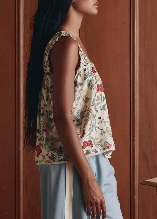  더 그레이트 민소매 티셔츠 위대한 빅토리아 시대 탱크탑 나비 - THE GREAT