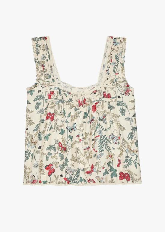  더 그레이트 민소매 티셔츠 위대한 빅토리아 시대 탱크탑 나비 - THE GREAT