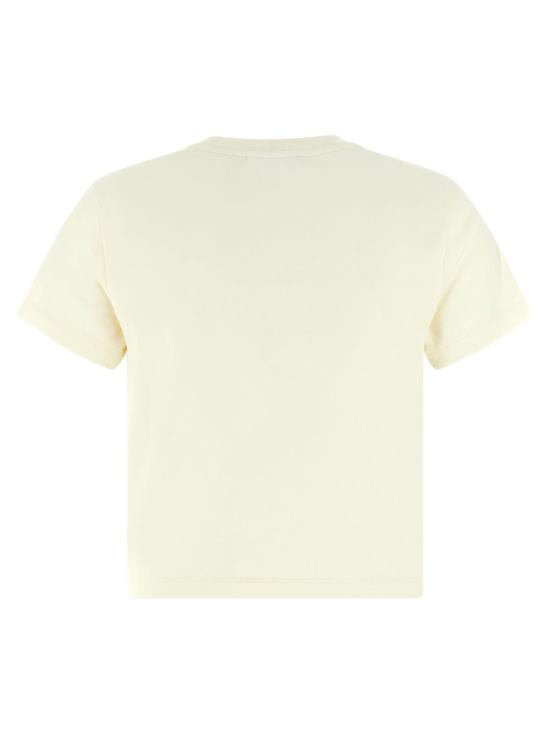  메종키츠네 반팔 티셔츠 메종 키츠네 드레스드 폭스 티셔츠 화이트 - MAISON KITSUNE