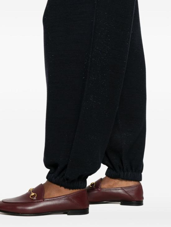  파비아나 필리피 스트레이트 팬츠 울/면 혼방 바지 (블루) - FABIANA FILIPPI