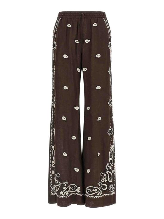 26SS 파로쉬 팔라초 팬츠 D230760RBEACH26086 Brown