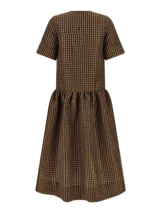 26SS 가니 미디 스커트 A1030137925 Brown - GANNI