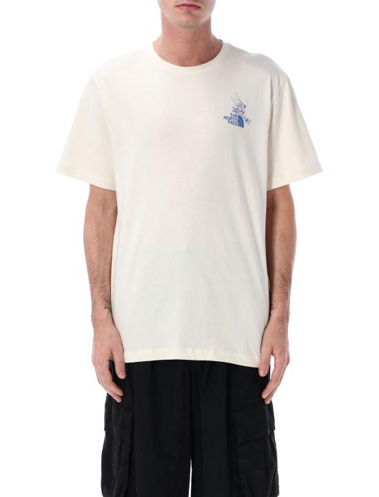 노스페이스 반팔 티셔츠 마운틴 셀레브레이션 코르티나 티셔츠 화이트