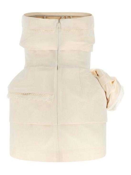 26SS 마그다뷰트림 미디 스커트 281426CREAM Nude Neutrals - MAGDA BUTRYM