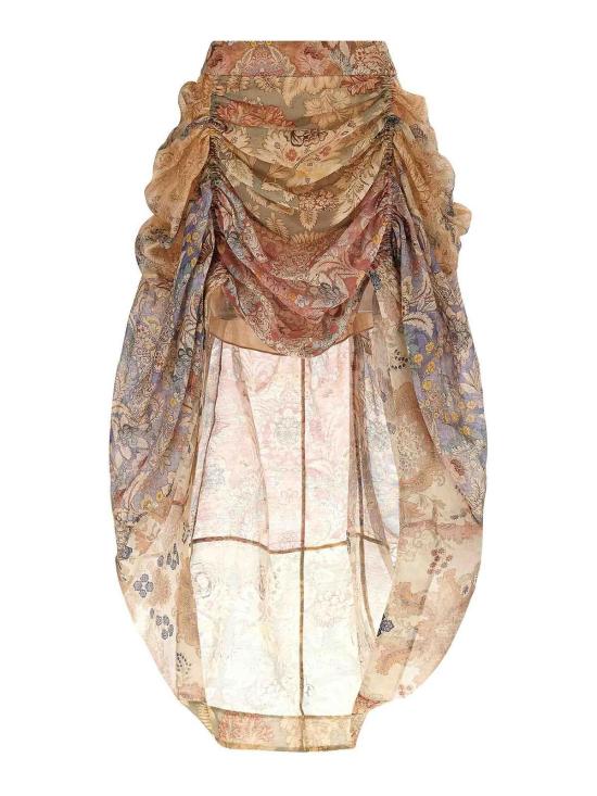 26SS 짐머만 미디 스커트 7140SC261SPLIFLO Nude Neutrals