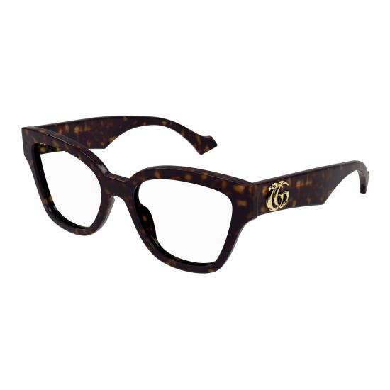 25FW 구찌 선글라스 GG1424O 006 HAVANA HAVANA TRANSPARENT - GUCCI