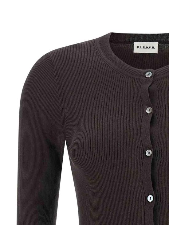 26SS 파로쉬 가디건 D520800CIPRIA26086 Brown - PAROSH