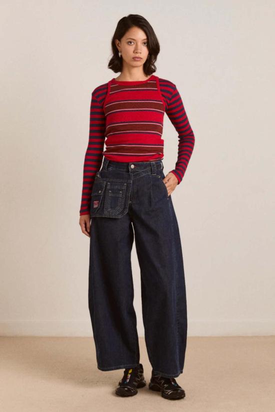  담손매더 데님 팬츠 담슨 매더 에리카 진 넵튠 워시 진 - DAMSON MADDER