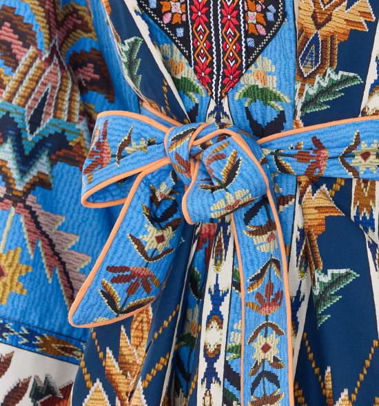 26SS 팜 리오 미디 원피스 339816 26032 Blue - FARM RIO