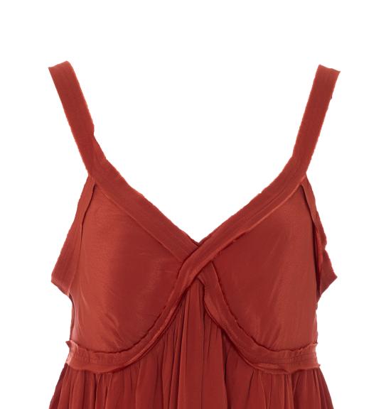 26SS 에센셜앤트워프 미디 원피스 JACOBEAN BU09 Red - ESSENTIEL ANTWERP