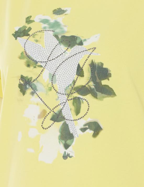 26SS 리우조 반팔 티셔츠 TA6163JS003 P9311 Yellow - LIU JO