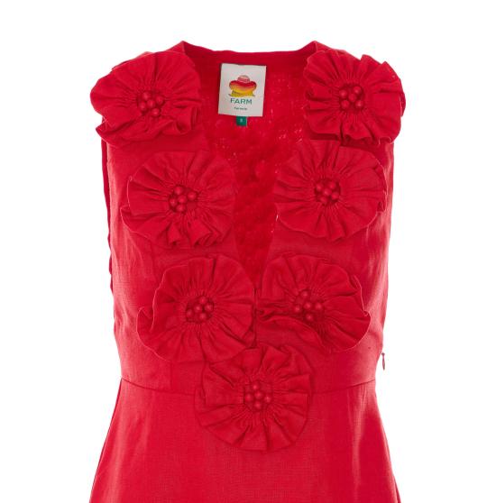 26SS 팜 리오 미디 원피스 347760 L0028 Red - FARM RIO