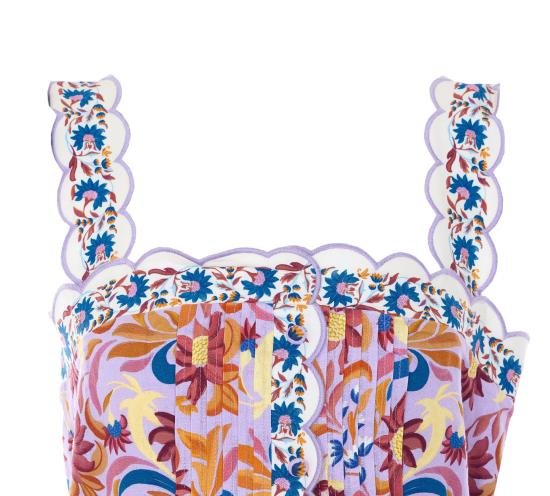 26SS 팜 리오 미디 원피스 348959 26046 Purple - FARM RIO