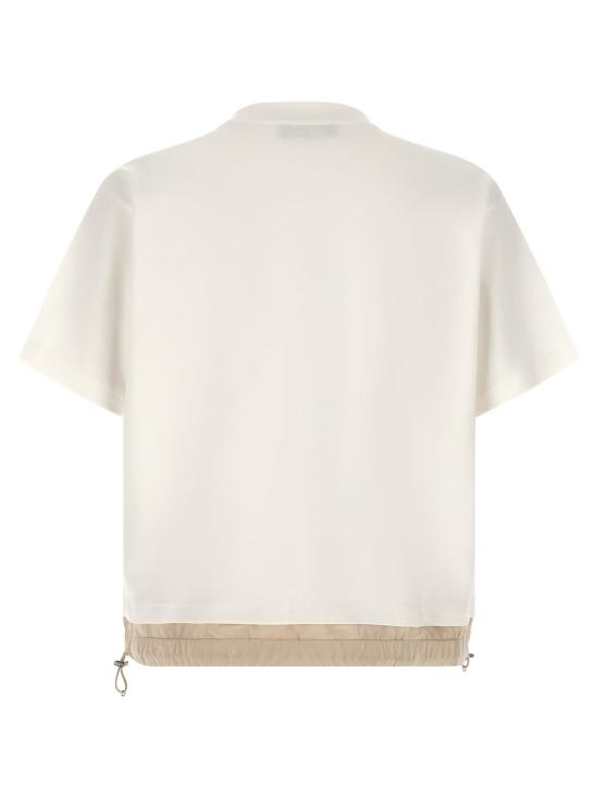  무레르 반팔 티셔츠 무어러 사모아 티셔츠 베이지 - MOORER