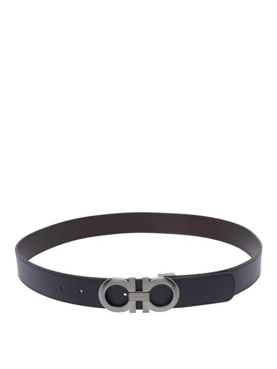 26SS 살바토레 페라가모 가죽 벨트 464231675542NERO Black