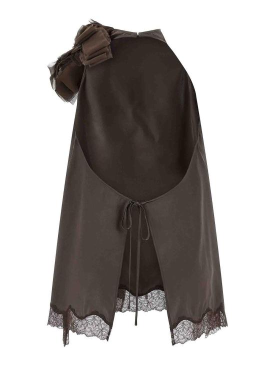 26SS 마그다뷰트림 블라우스 347426BROWN Brown - MAGDA BUTRYM