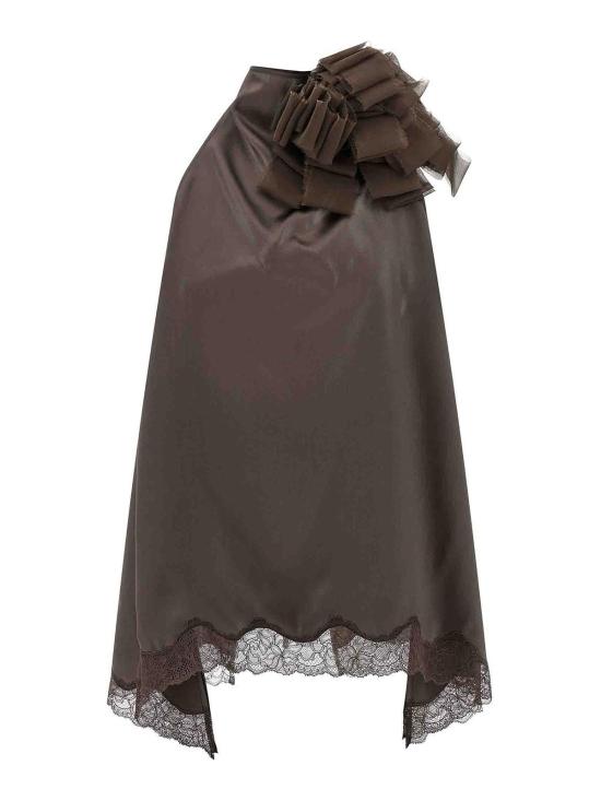 26SS 마그다뷰트림 블라우스 347426BROWN Brown