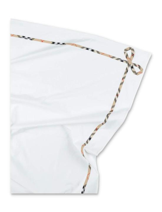  [키즈] 버버리 침구 키즈  체크 아기 담요 화이트 - BURBERRY