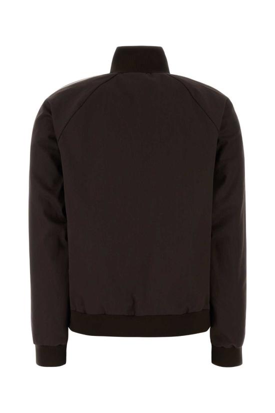  미우미우 자켓 초콜릿 코튼 재킷 초콜릿 - MIU MIU