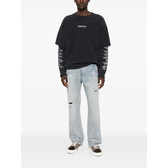  퍼플 브랜드 데님 팬츠 퍼플 진 블루 - PURPLE BRAND