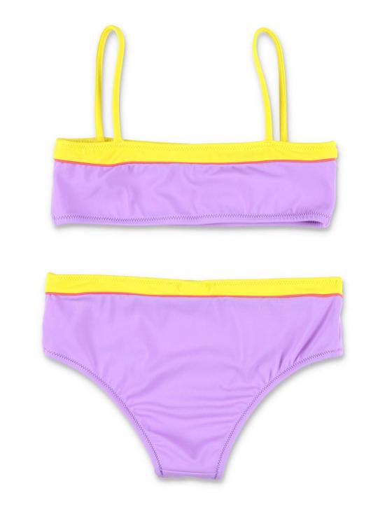  [키즈] 마르니 비키니 키즈 비키니, 라일락 색상, 배색 테두리 - MARNI