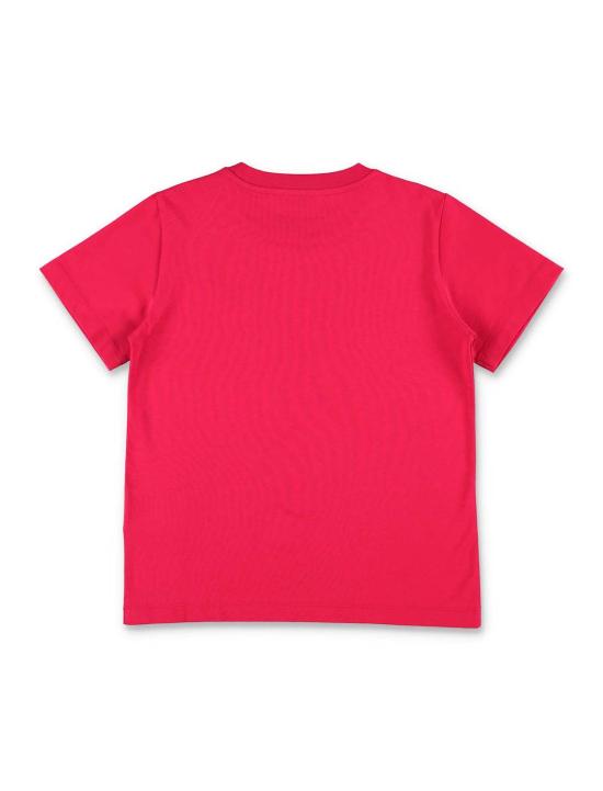  [키즈] 몽클레어 티셔츠 몽클레르 로고 티셔츠 (어린이용, 빨간색) - MONCLER