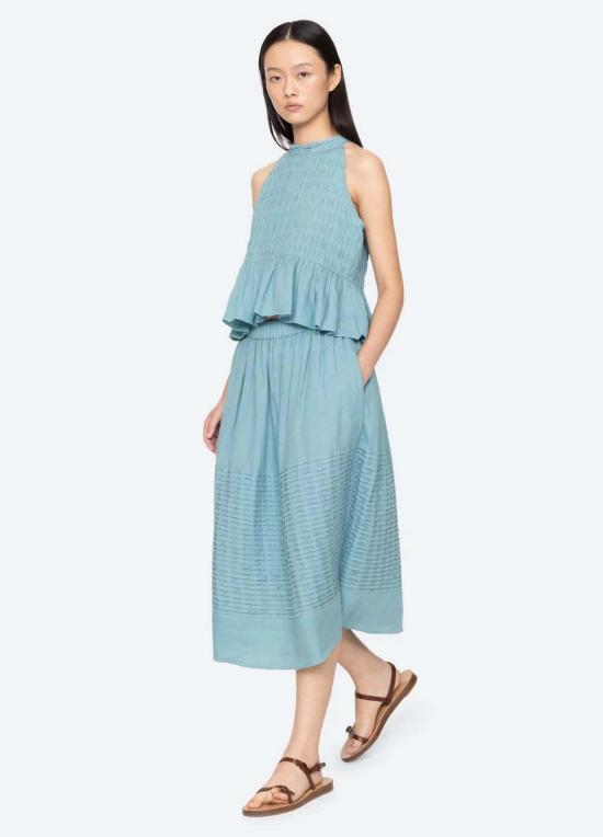  씨뉴욕 민소매 티셔츠 씨 나이 바이올렛 탱크탑 - SEA NY