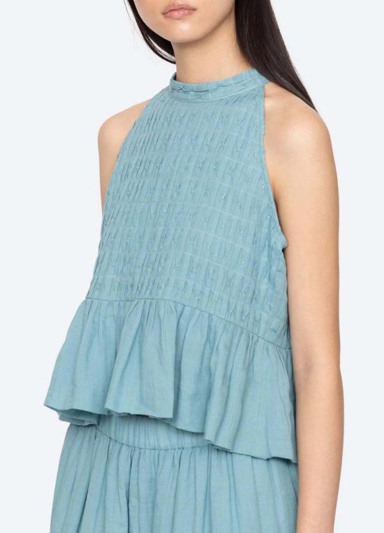  씨뉴욕 민소매 티셔츠 씨 나이 바이올렛 탱크탑 - SEA NY