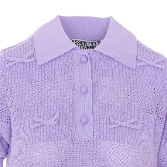 26SS 에센셜앤트워프 폴로 티셔츠 JARTS BG14 Purple - ESSENTIEL ANTWERP