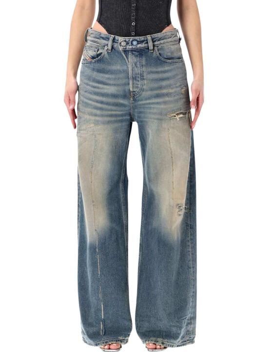  디젤 데님 팬츠 1996 D 사이어 릴렉스드 진 미디엄 블루
