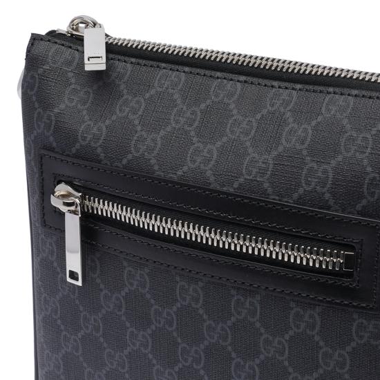 26SS 구찌 GG 수프림 크로스백 792082 FADJA1042 Black - GUCCI