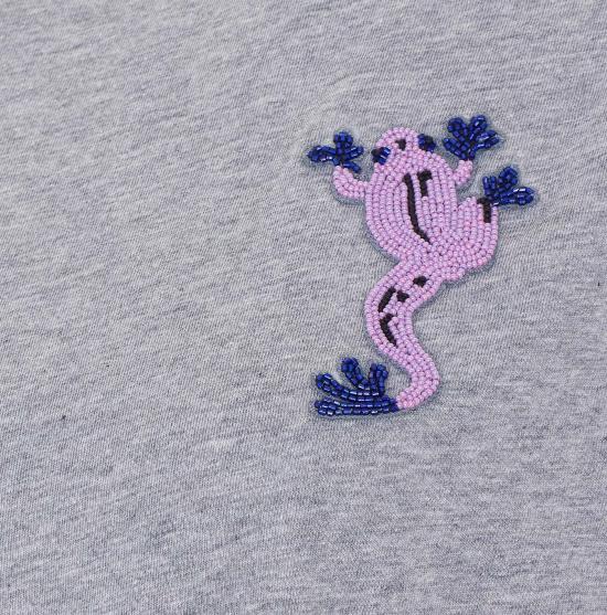 26SS 에센셜앤트워프 반팔 티셔츠 JUNGALA FO25 Grey - ESSENTIEL ANTWERP