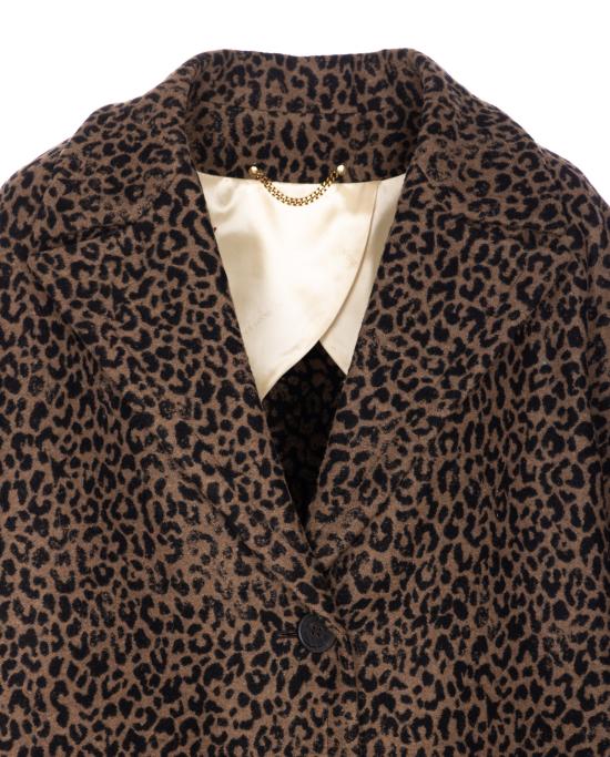 26SS 골든구스 COCOON 코쿤 싱글 브레스트 울 코트 GWP00566 P00065081399 Brown - GOLDEN GOOSE