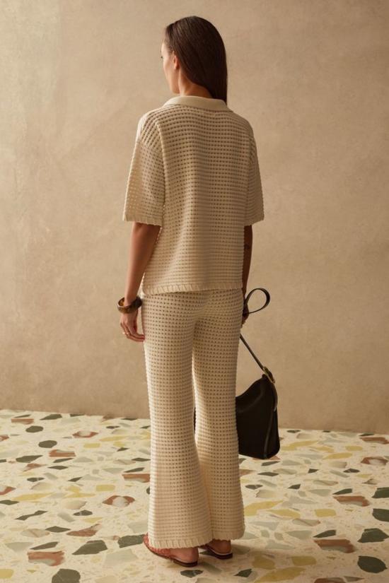  Sancia 스트레이트 팬츠 산시아 리드 니트 팬츠 도브 - OTHER BRANDS