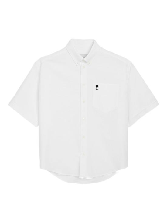 26SS 아미 반팔 셔츠 HSH823CO0031 168 White