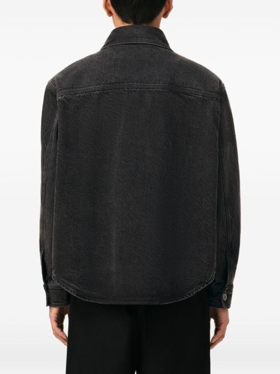 26SS 아미 긴팔 셔츠 UJK897DE0124 031 Black - AMI