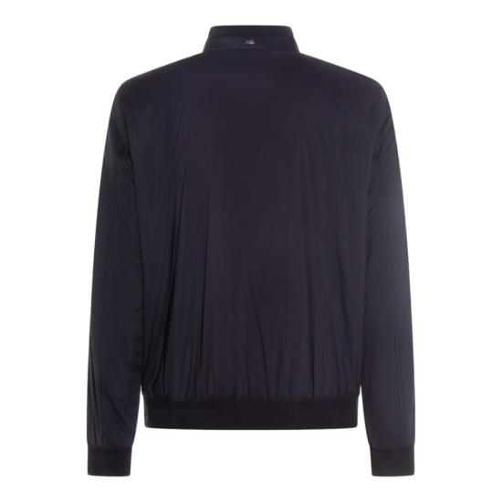  에르노 봄버 자켓 미니멀한 디자인의 헤르노 스트럭처드 재킷 (블랙) - HERNO