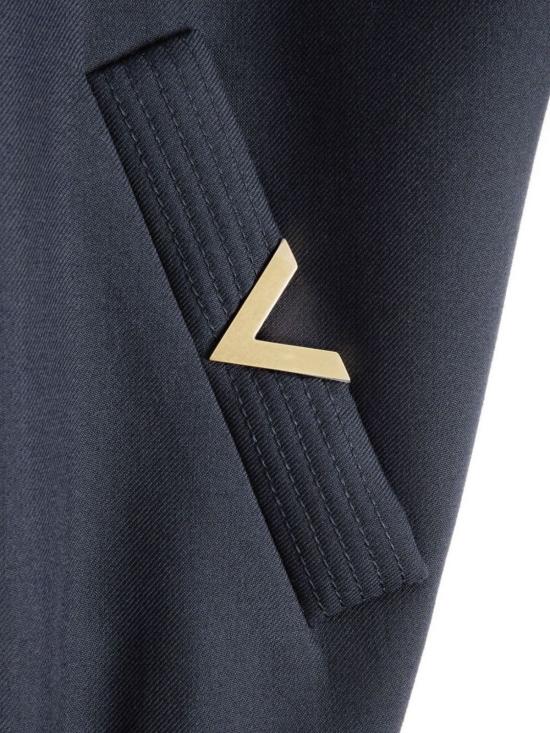  발렌티노 가라바니 자켓 발렌티노 Vgold 울 블렌드 블라우스 재킷 네이비 블루 - VALENTINO GARAVANI