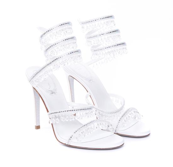 26SS 르네 카오빌라 샌들 C12535 105R001CYTS White - RENE CAOVILLA