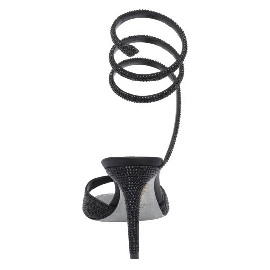 26SS 르네 카오빌라 샌들 C12608 080R001V050 Black - RENE CAOVILLA