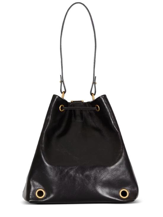  발망 백팩 펄스 컨버터블 가죽  블랙 - BALMAIN