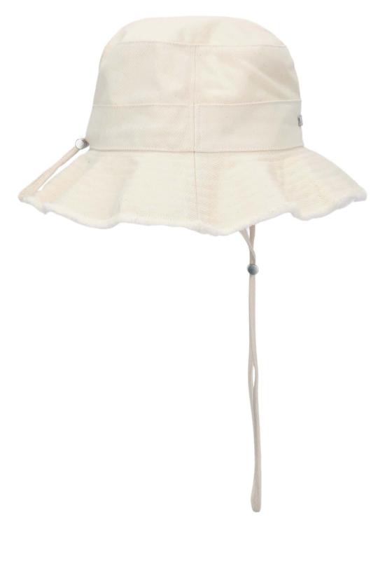  자크뮈스 모자 Jacquemus Le Bob Artichaut  오프화이트 - JACQUEMUS