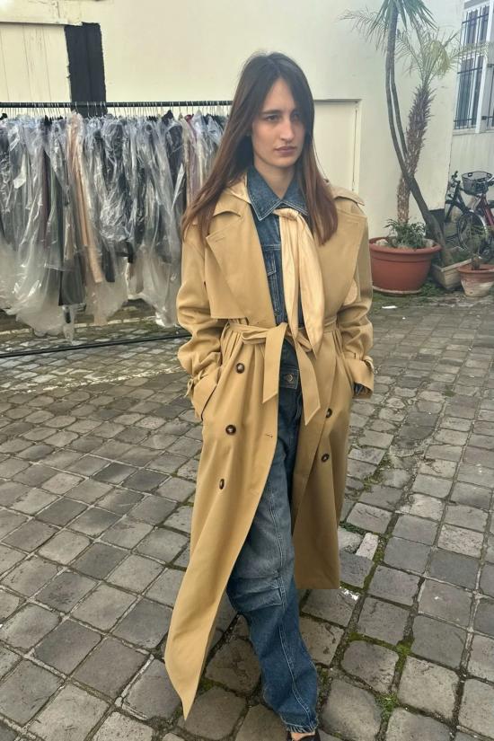  SAEMDI 트렌치 코트 사엠디 오로라  탄 - OTHER BRANDS