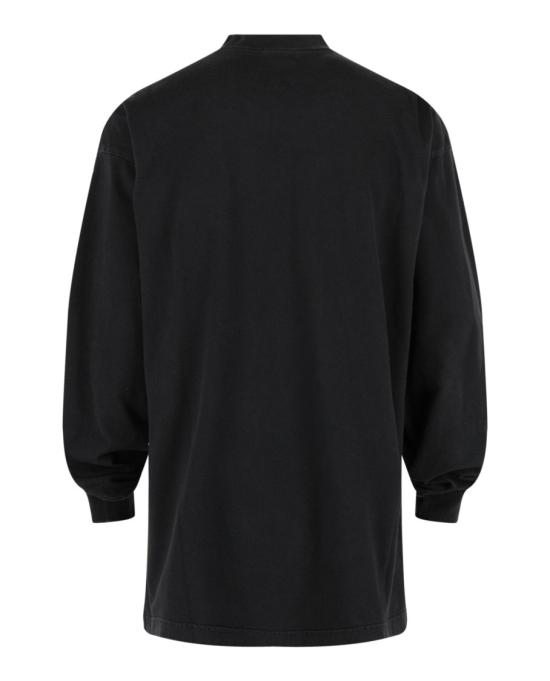  발렌시아가 긴팔 티셔츠 739027 TOVV6 9034 00973 1 Black - BALENCIAGA