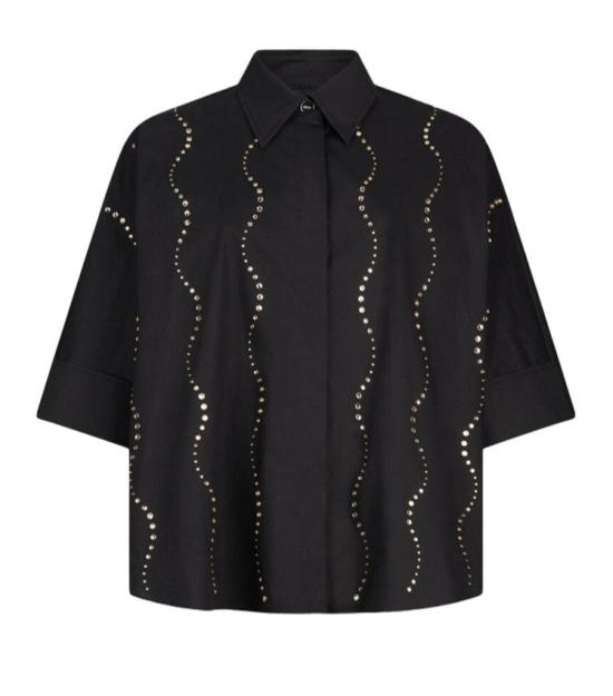 26SS 리우조 블라우스 CA6345 TS246 Black